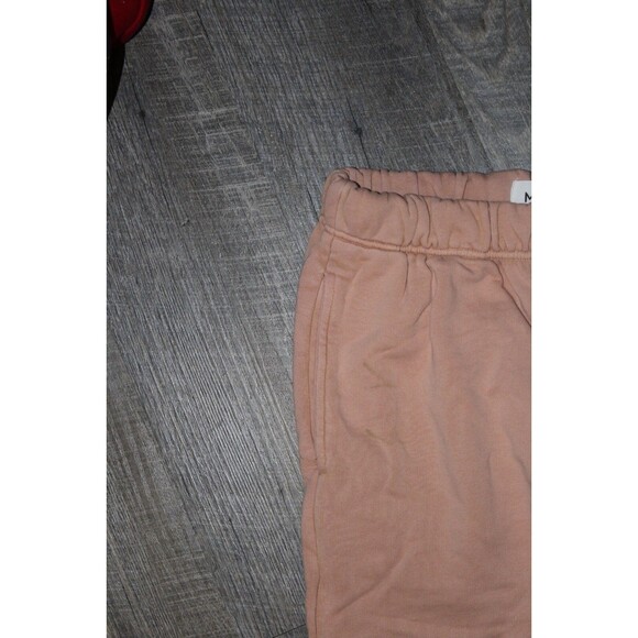 Mate The Label Organic Fleece Relaxed Pocket Jogger Sweatpants RSP PINK $128 - Picture 3 of 6